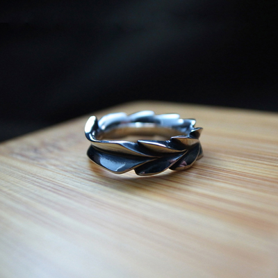 【枝葉之輪】 925純銀戒指