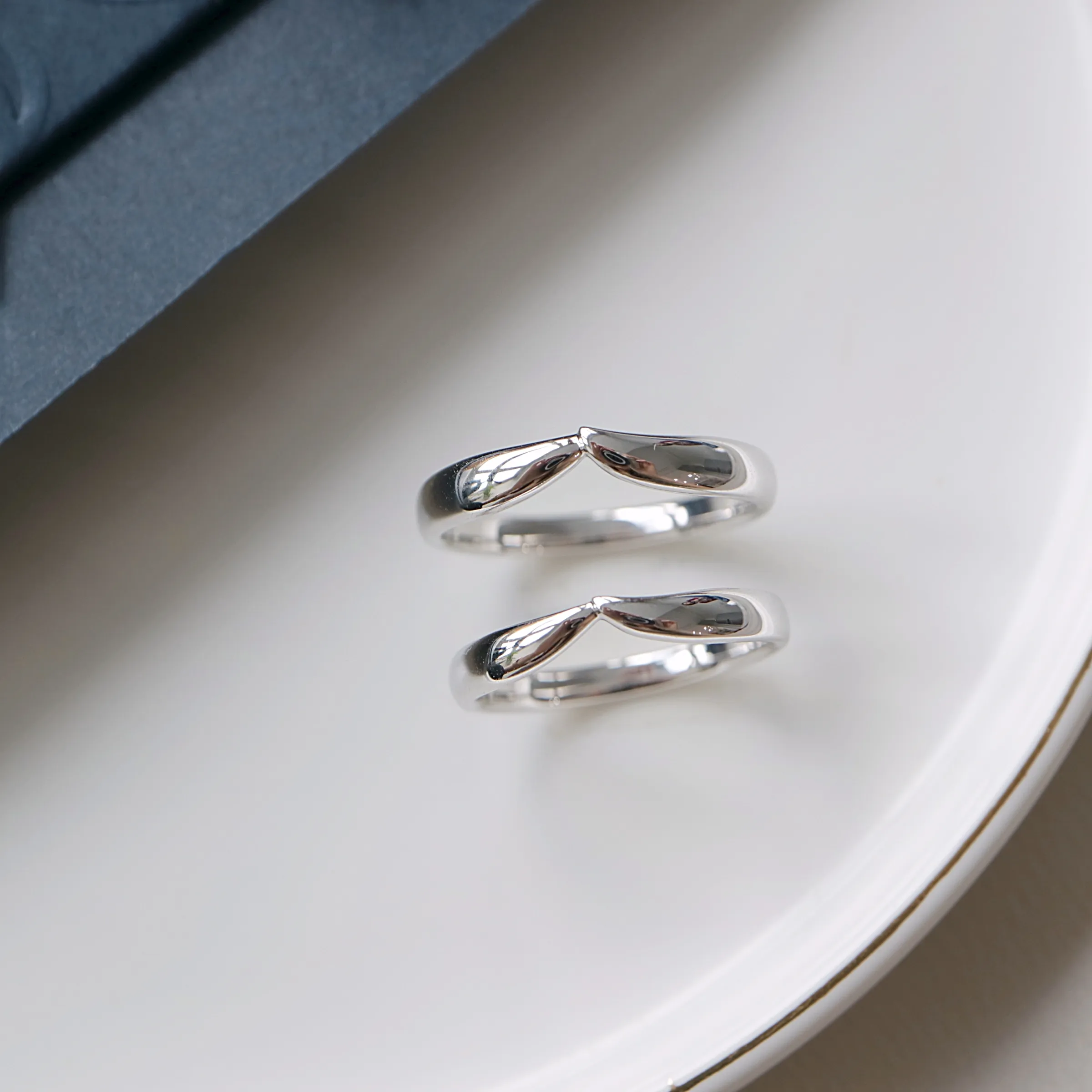 幸李輕珠寶客製對戒-完全相同款