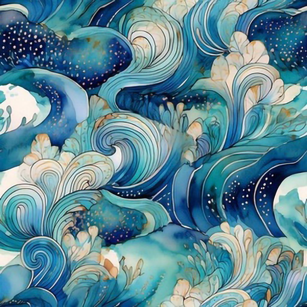 354-浪。花