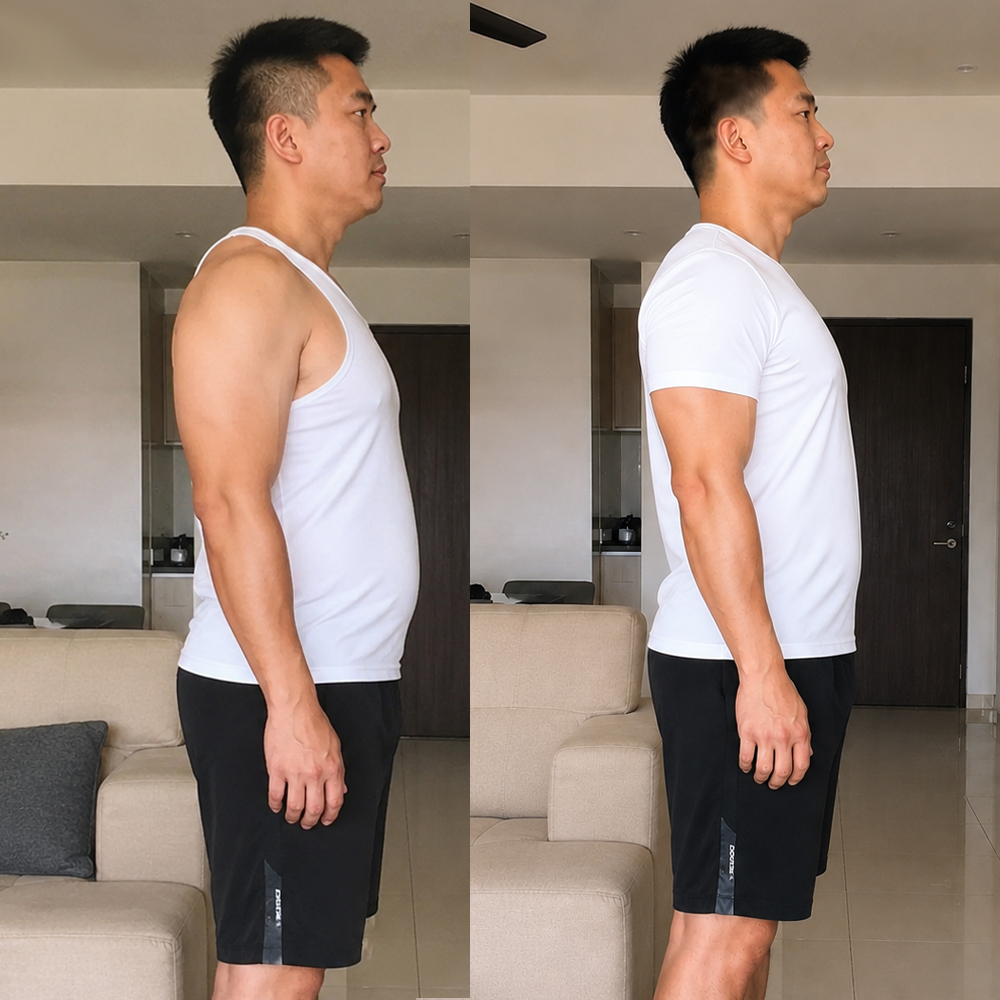 David Chan before