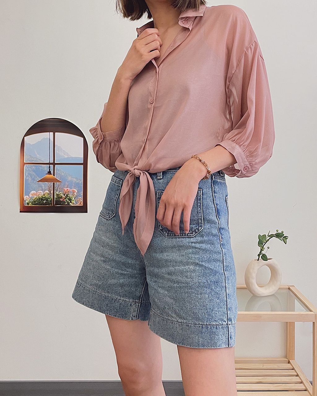 綁結襯衫6