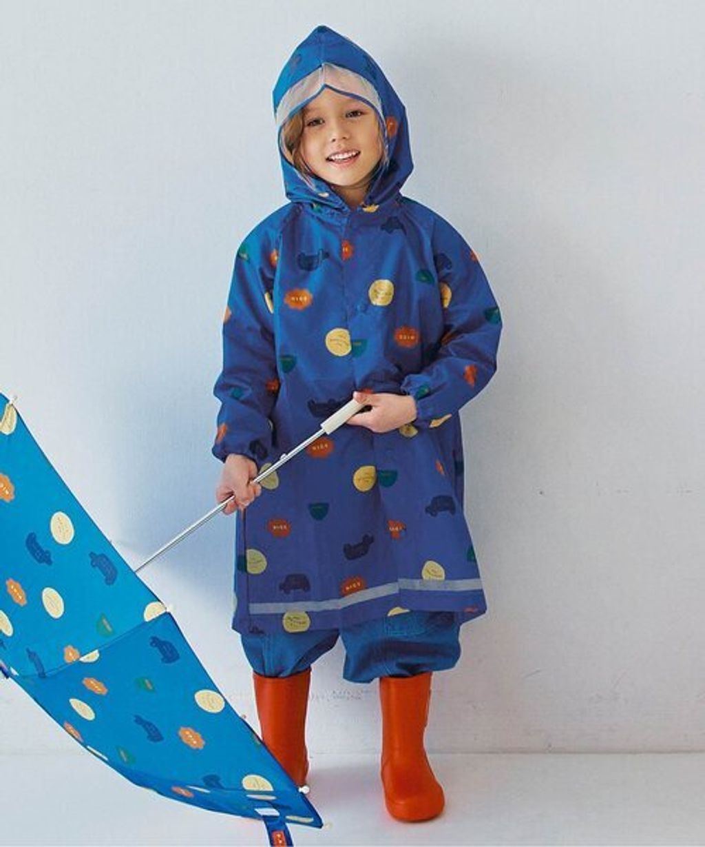 p.premier 的「趣味雨天全印花雨衣（雨衣_雨披）」 _ 詳細圖片