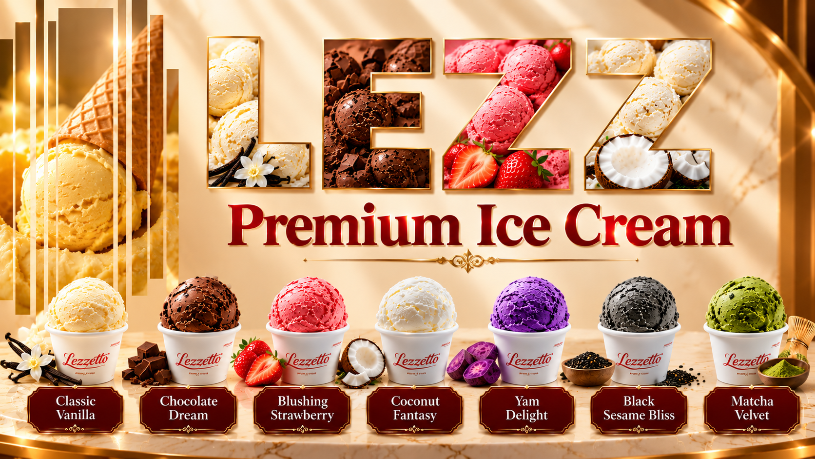 The Best Ice Cream Gelato | Lezzetto