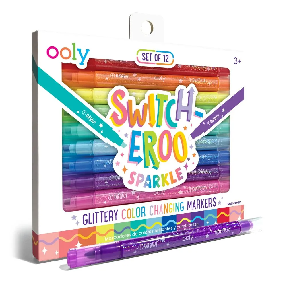 美國ooly Switch-eroo!雙頭神奇變色閃亮彩色筆(9)