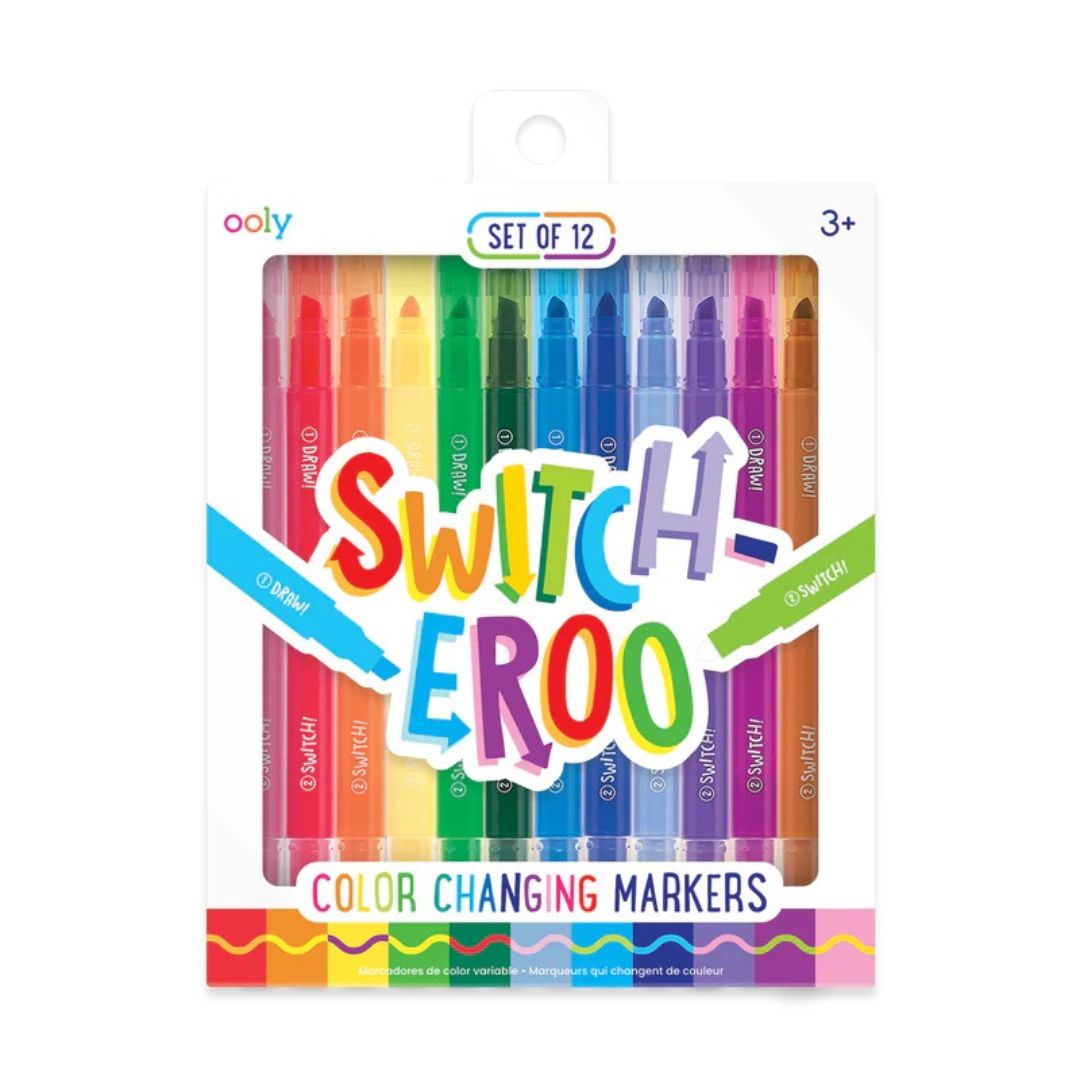 Switch-eroo! 雙頭神奇變色彩色筆(12色) (1)