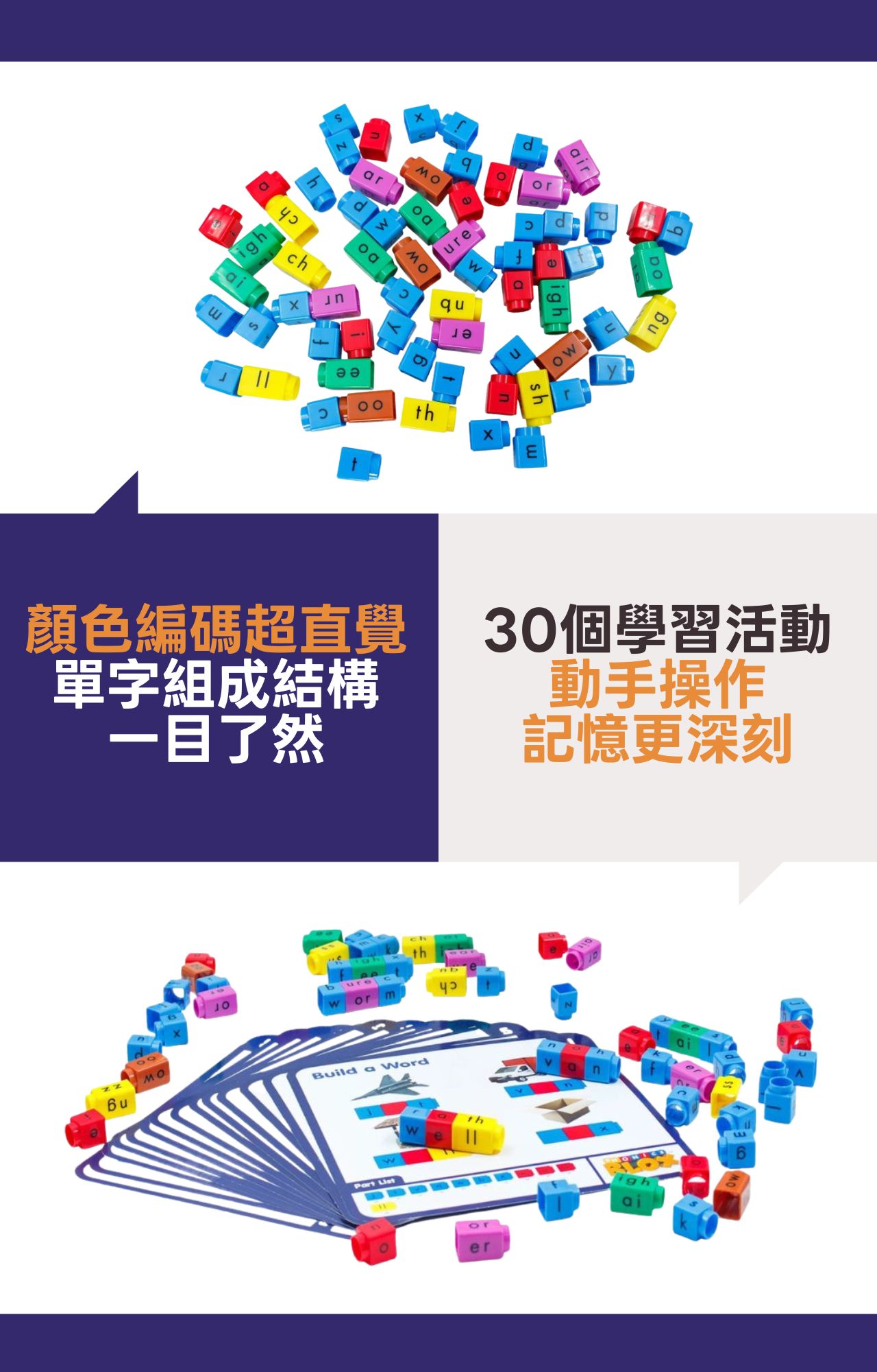 【美國Junior Learning】Phonics Blox 英文拼讀積木學習組 - 解碼_intro (2)