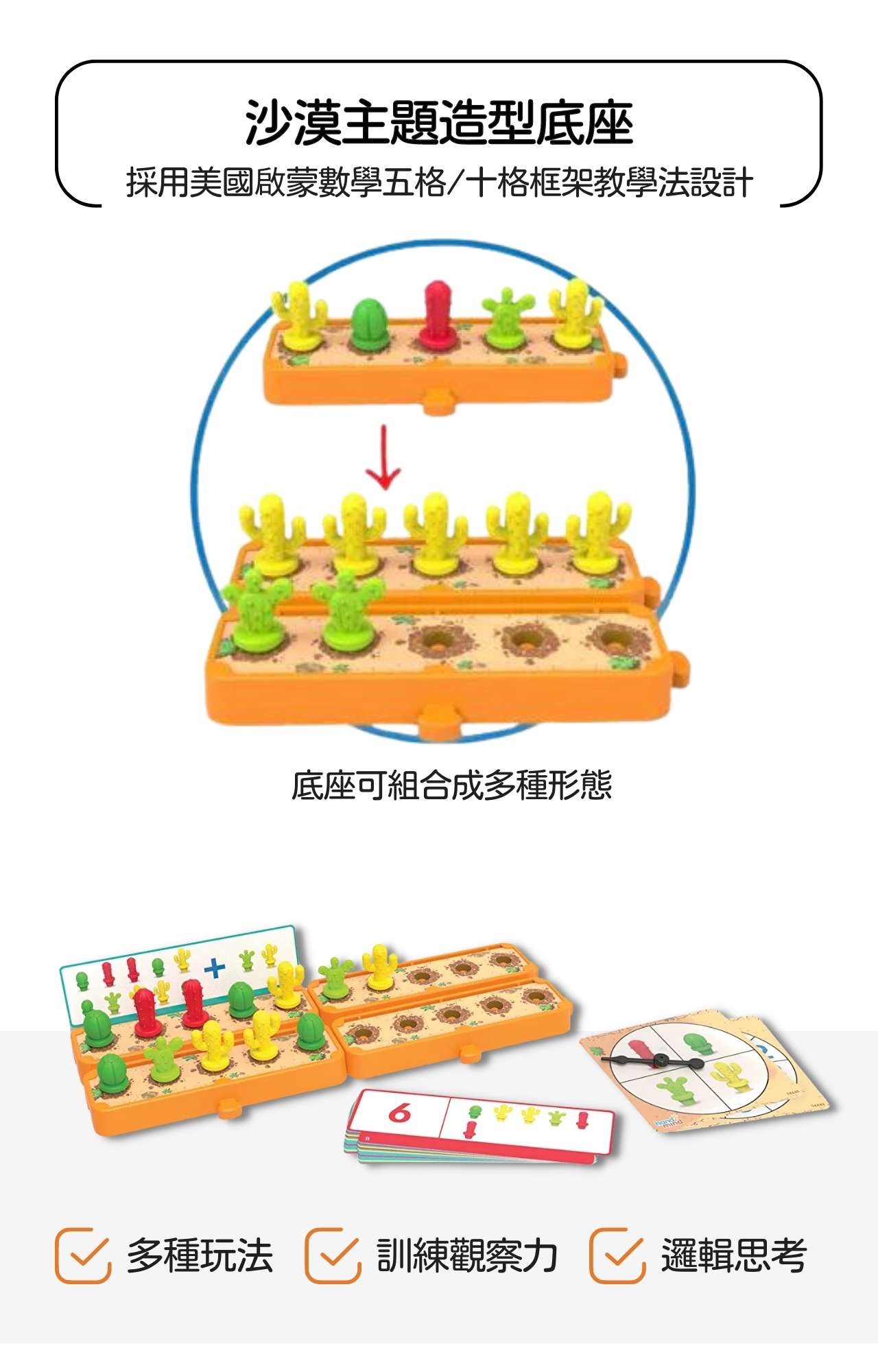 hand2mind 益智數學教具-仙人掌算術遊戲組_產品介紹 (3)