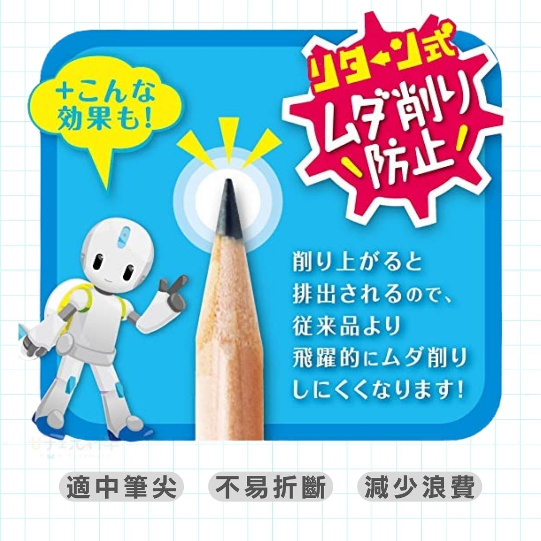 【日本SONIC】自動退筆削鉛筆機 (4色) (4)