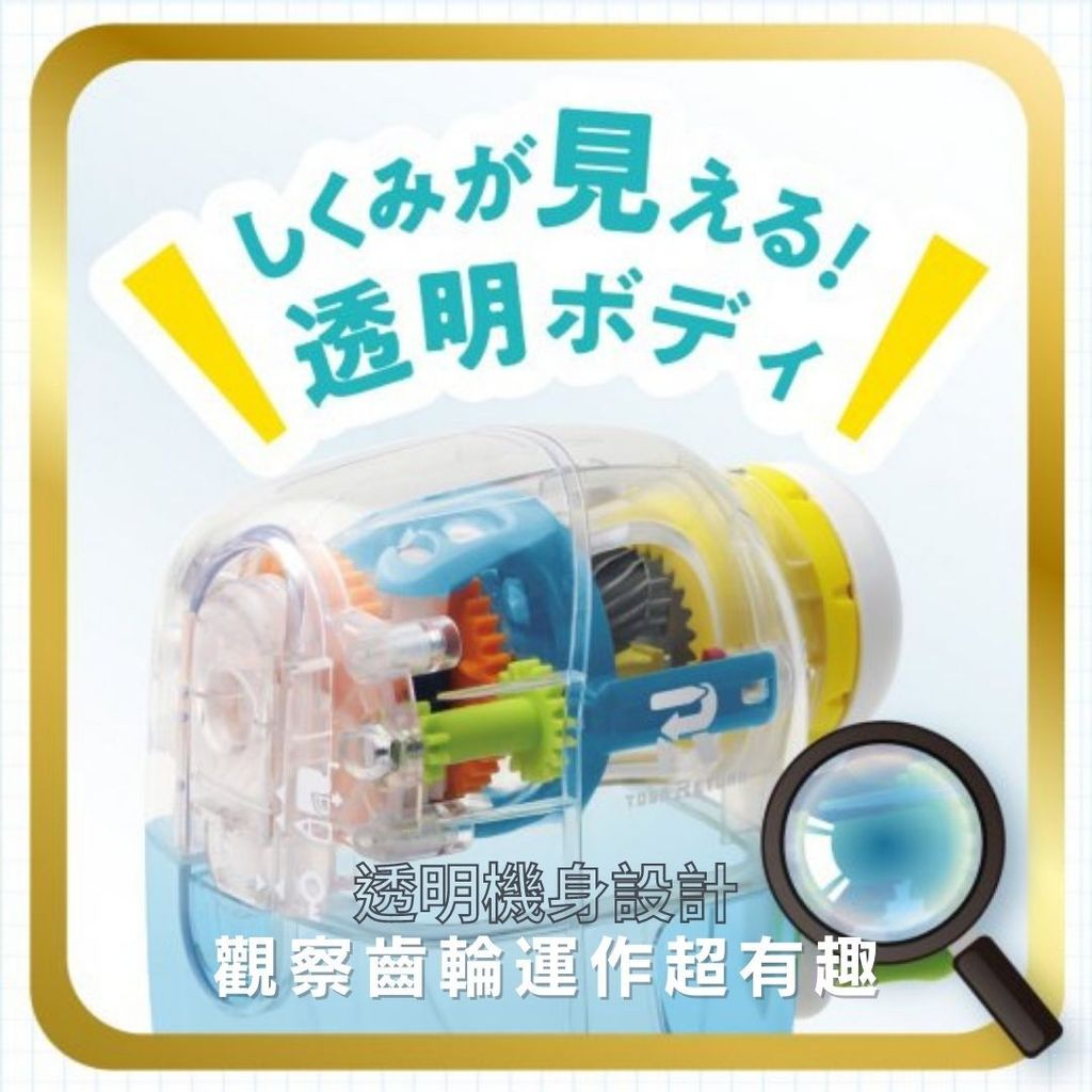【日本SONIC】自動退筆削鉛筆機 (透明機身限定款) (3)