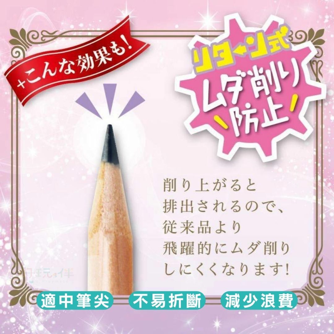 【日本SONIC】自動退筆削鉛筆機 (粉彩色限定款) (5)