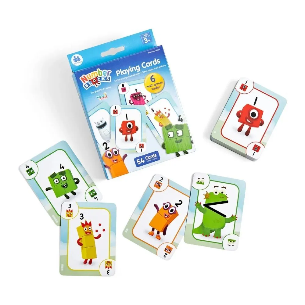 【美國hand2mind】Numberblocks數字積木 卡牌遊戲