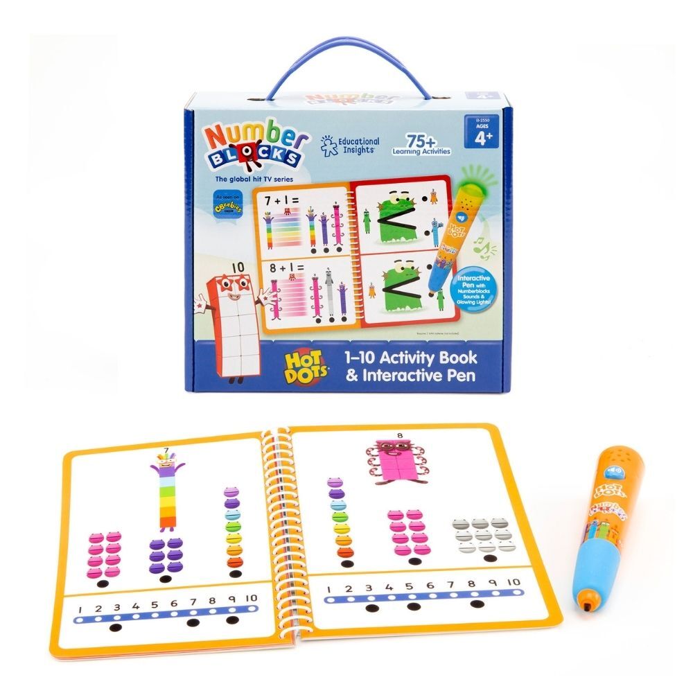 【美國hand2mind】Numberblocks數字積木_1-10點讀學習組