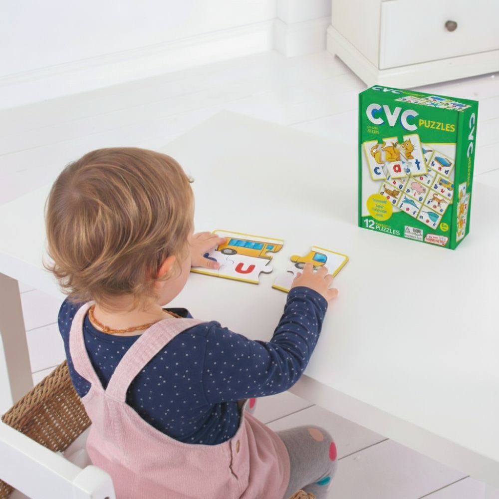 【美國Junior Learning】英文CVC單字拼圖 JL240  CVC Puzzles (5)