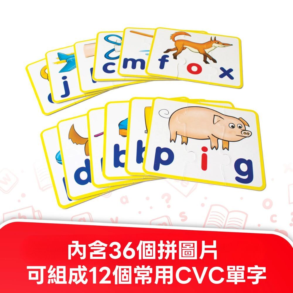 【美國Junior Learning】英文CVC單字拼圖 JL240  CVC Puzzles (4)