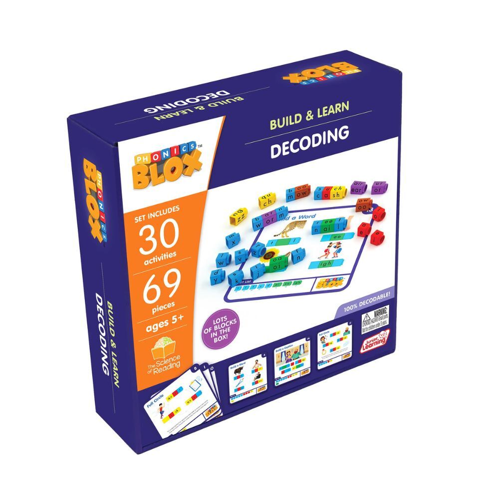 【美國Junior Learning】英文拼讀積木學習組-解碼 JL735 Decoding - Phonics Blox (Phase 3) (5)