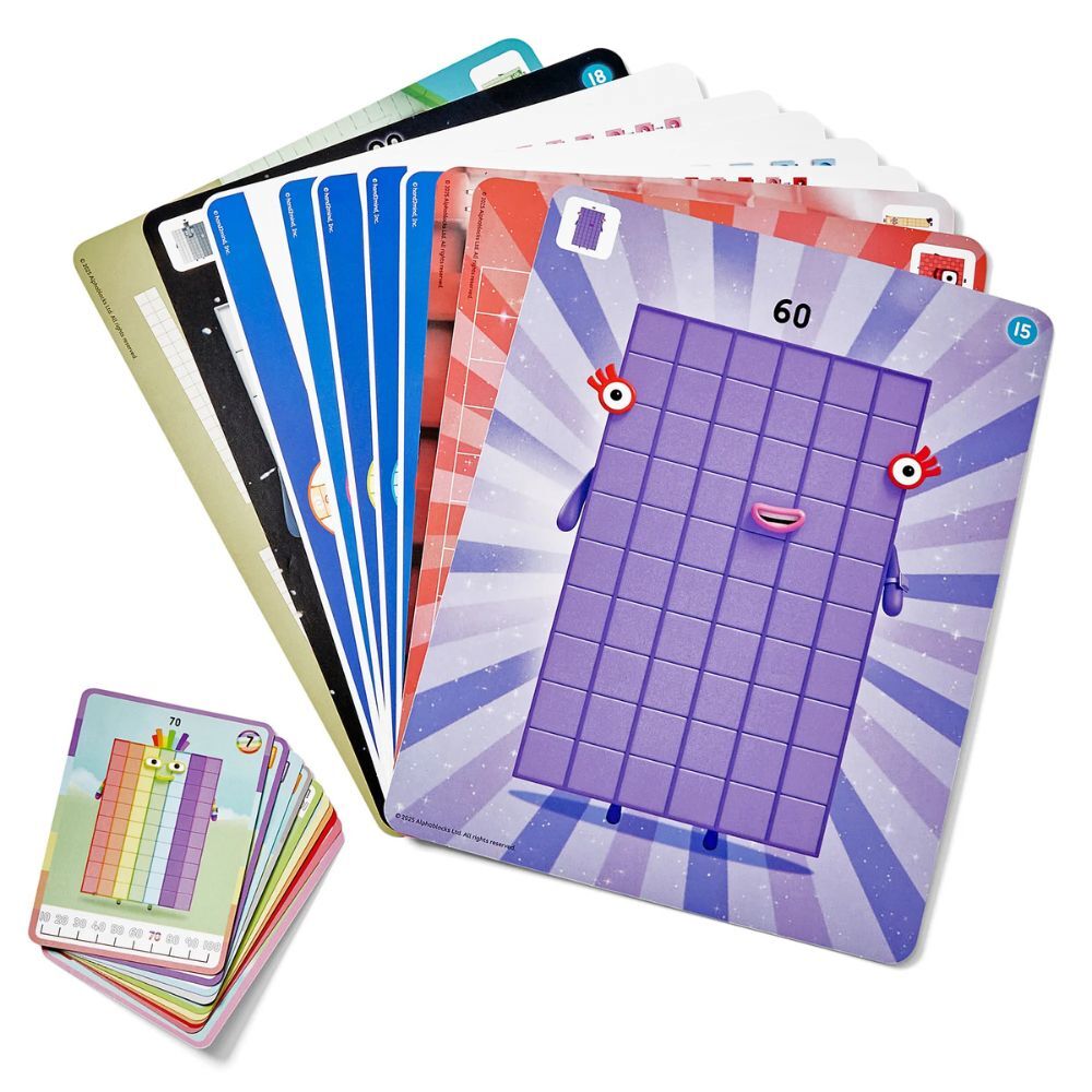 【美國hand2mind】Numberblocks數字積木 10的倍數學習遊戲組 (5)