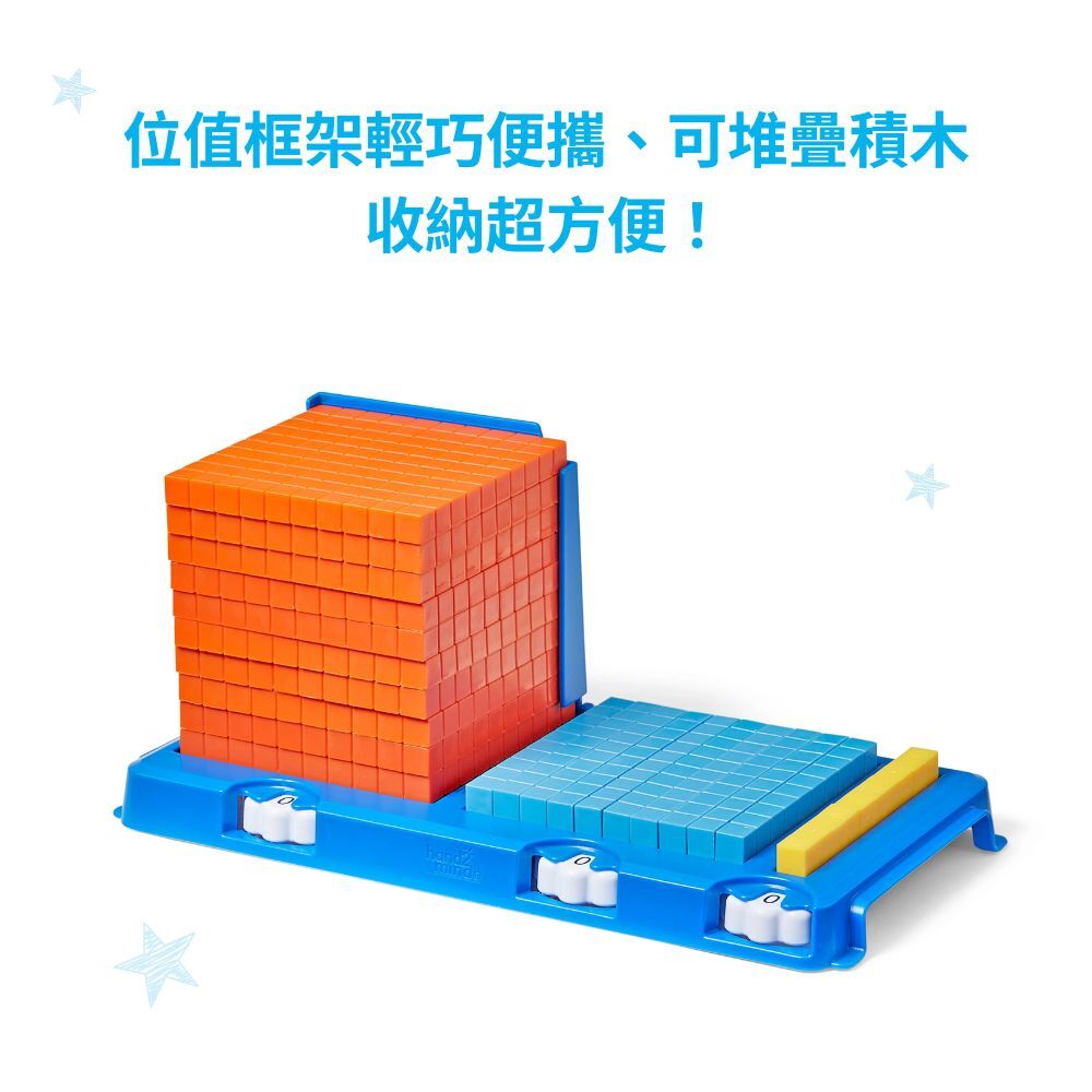 【美國hand2mind】位值框架 + 十進位數學積木學習組 (4)