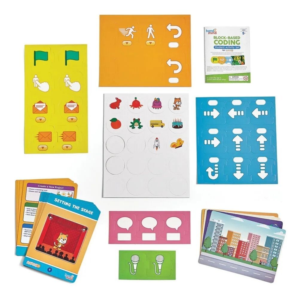 【美國hand2mind】ScratchJr 積木式程式設計學習組 (8)