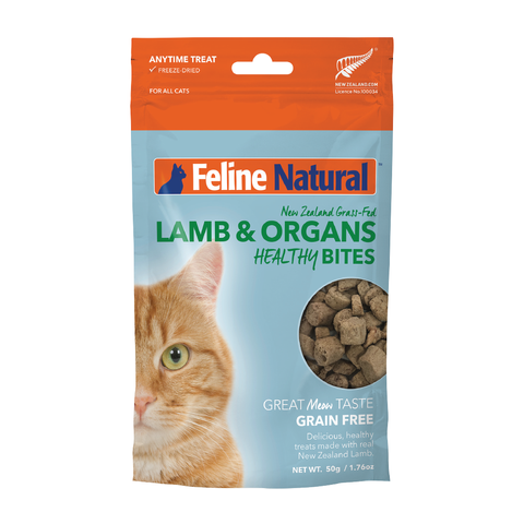 FELINE Lamb Bites FRONT - New Packaging.png