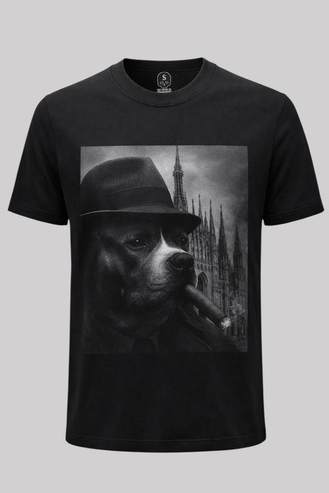 清創作刺青 Orient Ching T-Shirt  惡霸小毛正面