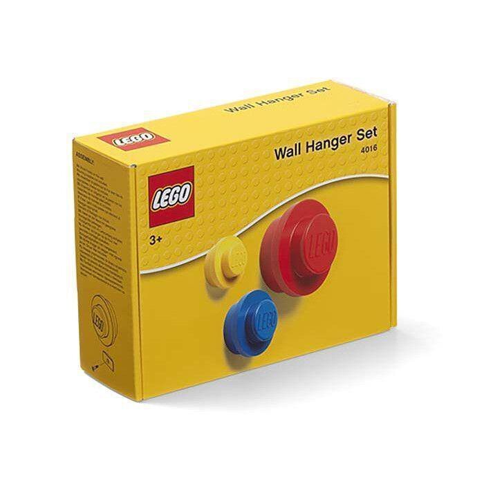 LEGO牆上掛勾-紅_藍_黃