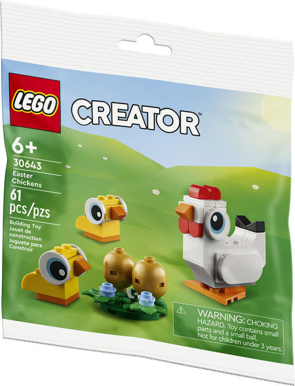宅媽科學玩具】LEGO 30643 復活節小雞Polybag – 宅媽科學玩具趣味館