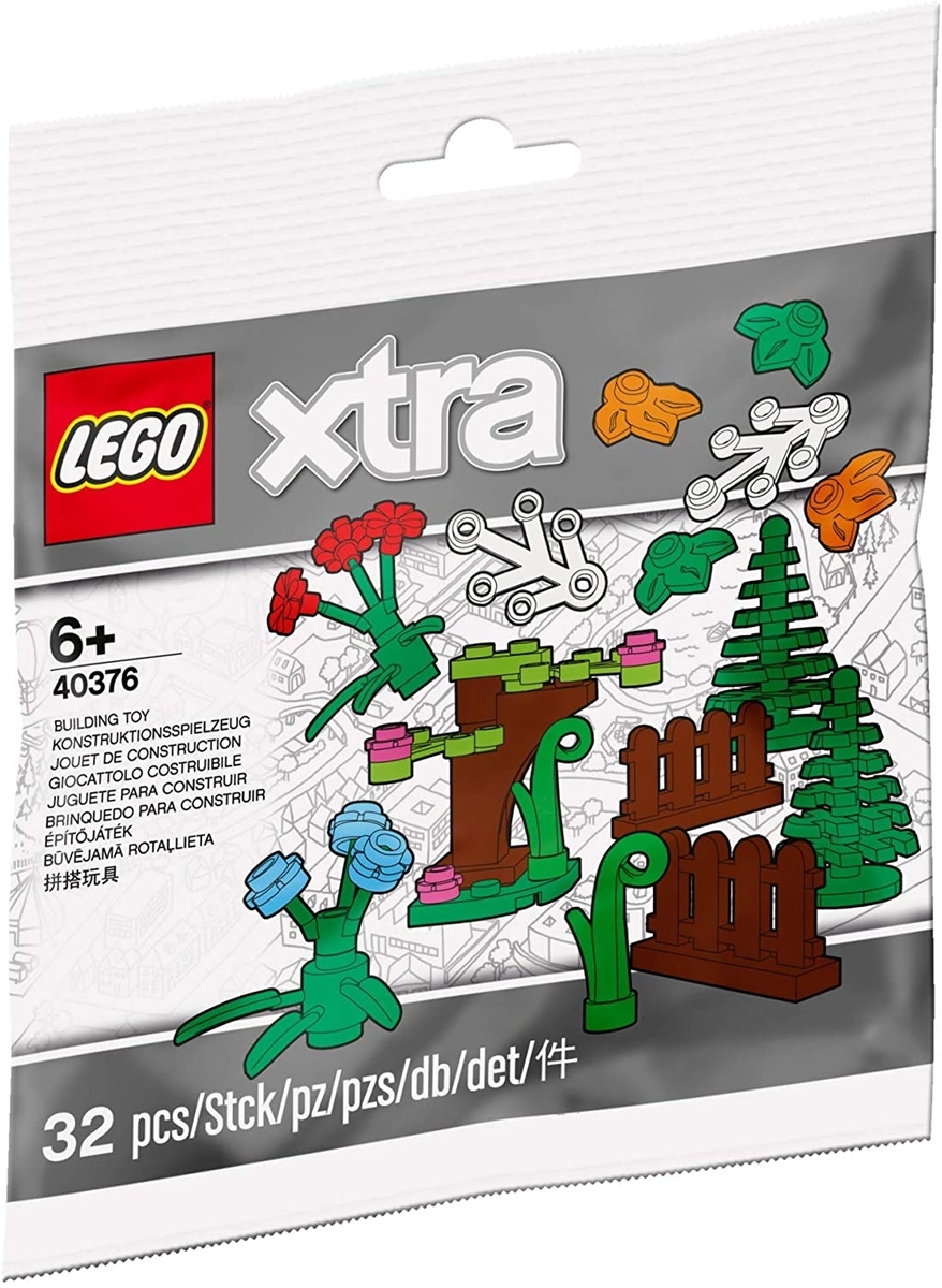 【宅媽科學玩具】LEGO 40376 xtra 植物配件Polybag