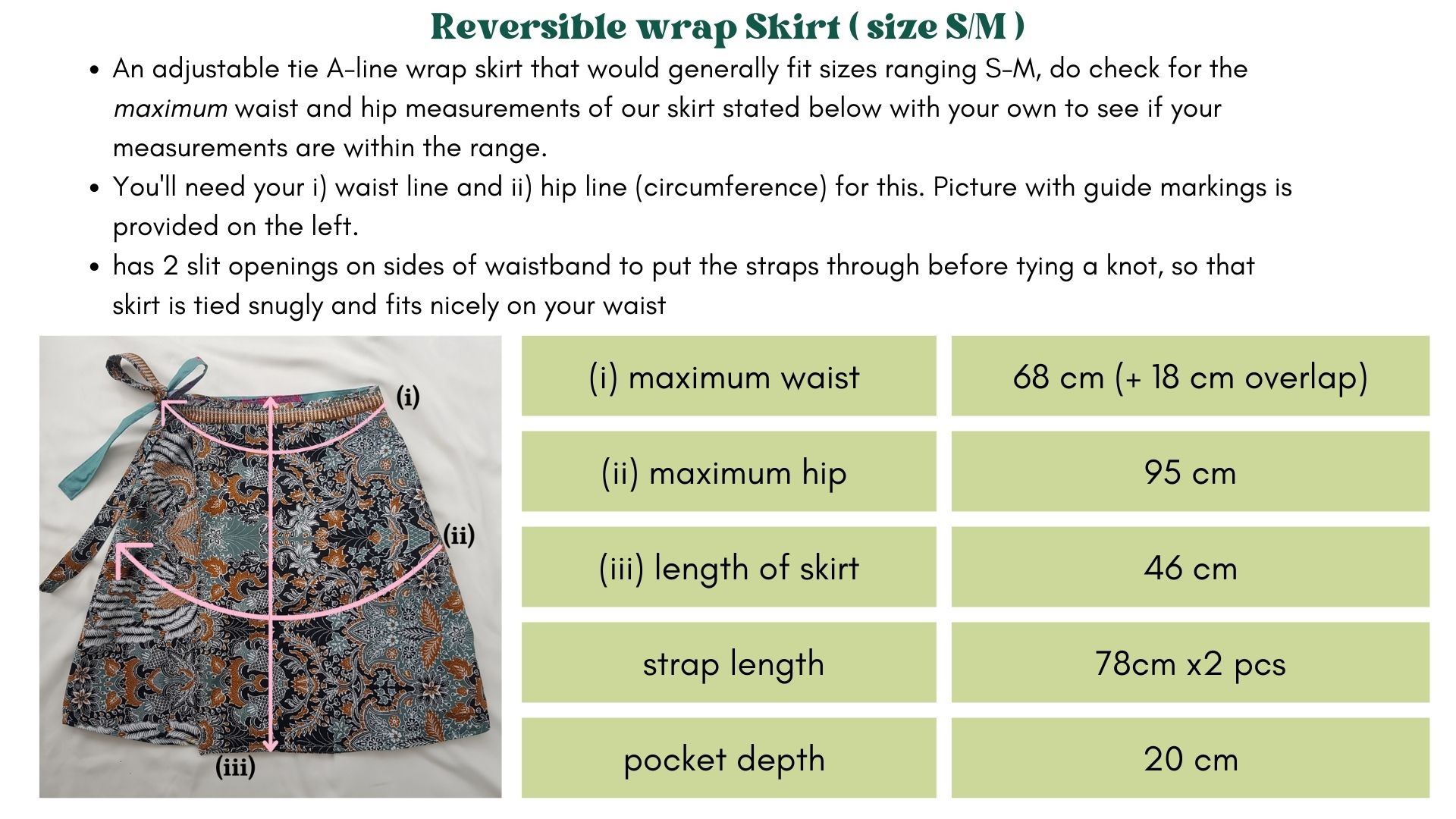 Wrap Skirt SM