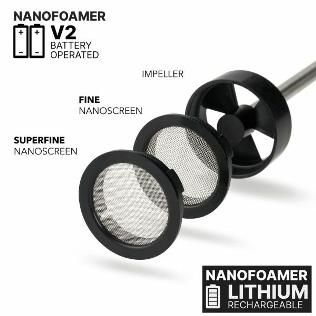 Subminimal NanoFoamer V2 Handheld Milk Foamer (Open – Box / New) – St.  John's Institute (Hua Ming)