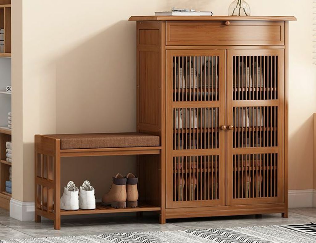 [JAPANDI] Vented Panel Shoe Rack – Artva