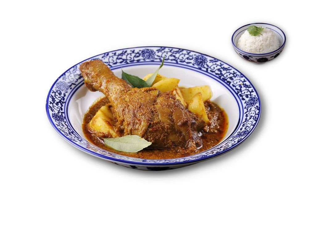 Curry Kapitan Chicken Rice