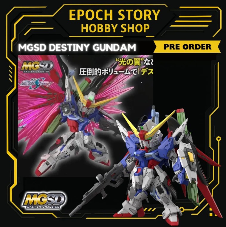 Epoch Story | BANDAI MGSD DESTINY GUNDAM