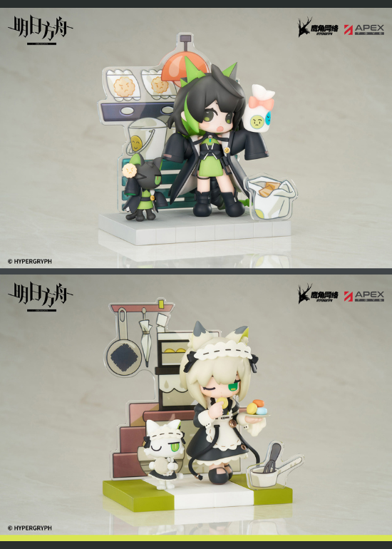 Epoch Story | APEX Arknights Cuties Series Chibi Figure – Mon3tr & Kal’tsit: Time Relic Ver.