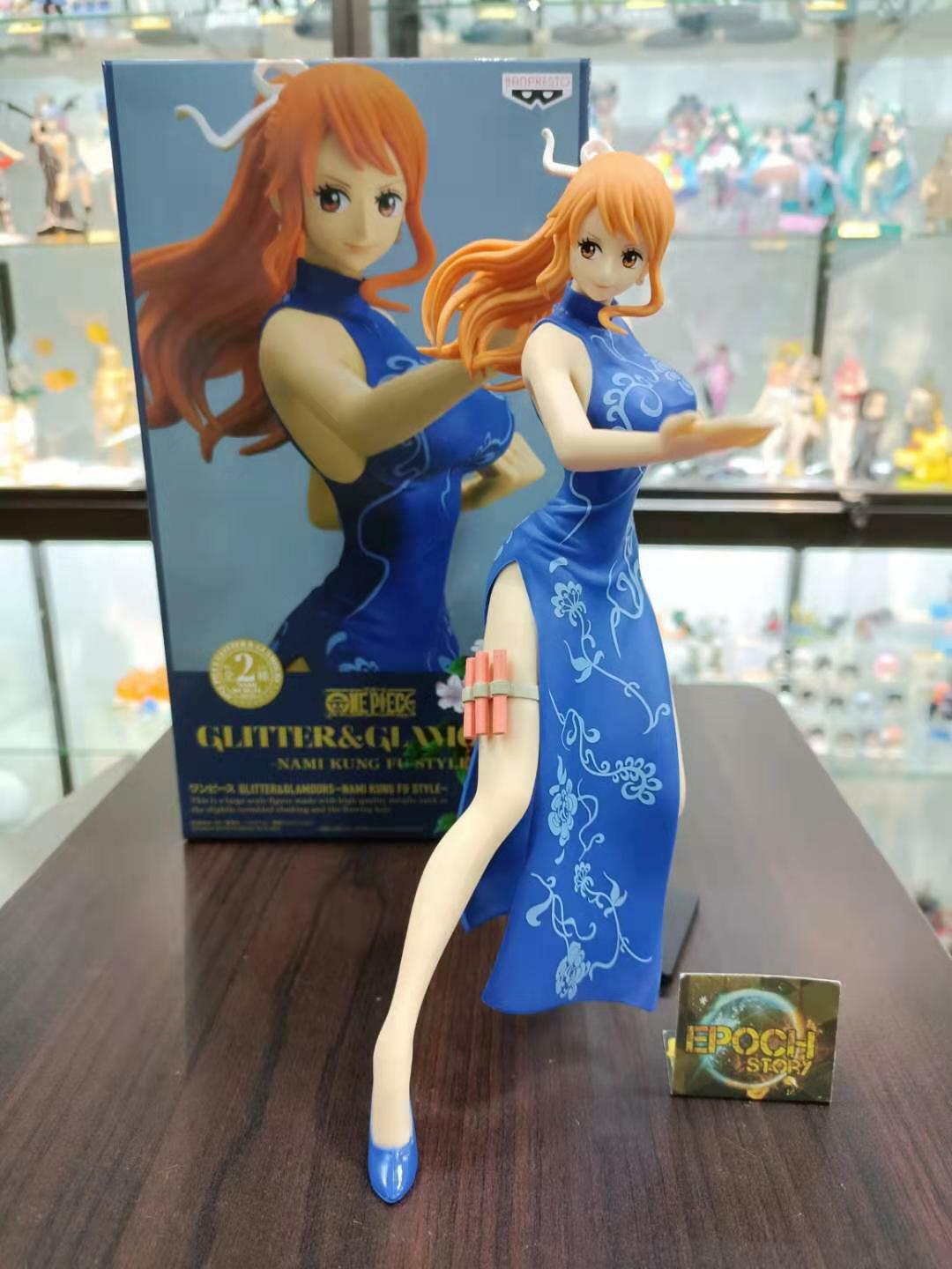 Banpresto One Piece - Nami Kung Fu Style Ver.A - Glitter & Glamour