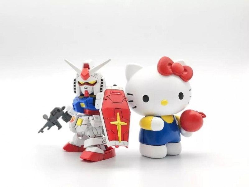 SD EX-STANDARD HELLO KITTYRX-78-2 GUNDAM (2).jpg