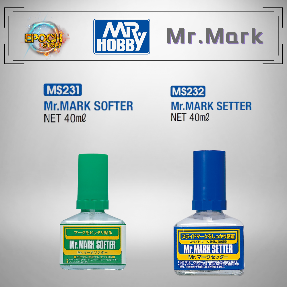 Mr. Mark Waterslide Decal Softer & Setter from Mr.Hobby 40ml