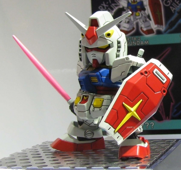 Bandai SD Gundam Ex-Standard 001 RX-78-2 Gundam (4)