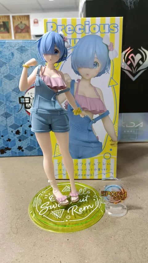 Taito Precious Rezero Rem Salopette Swimwear Ver. Renewal (2)
