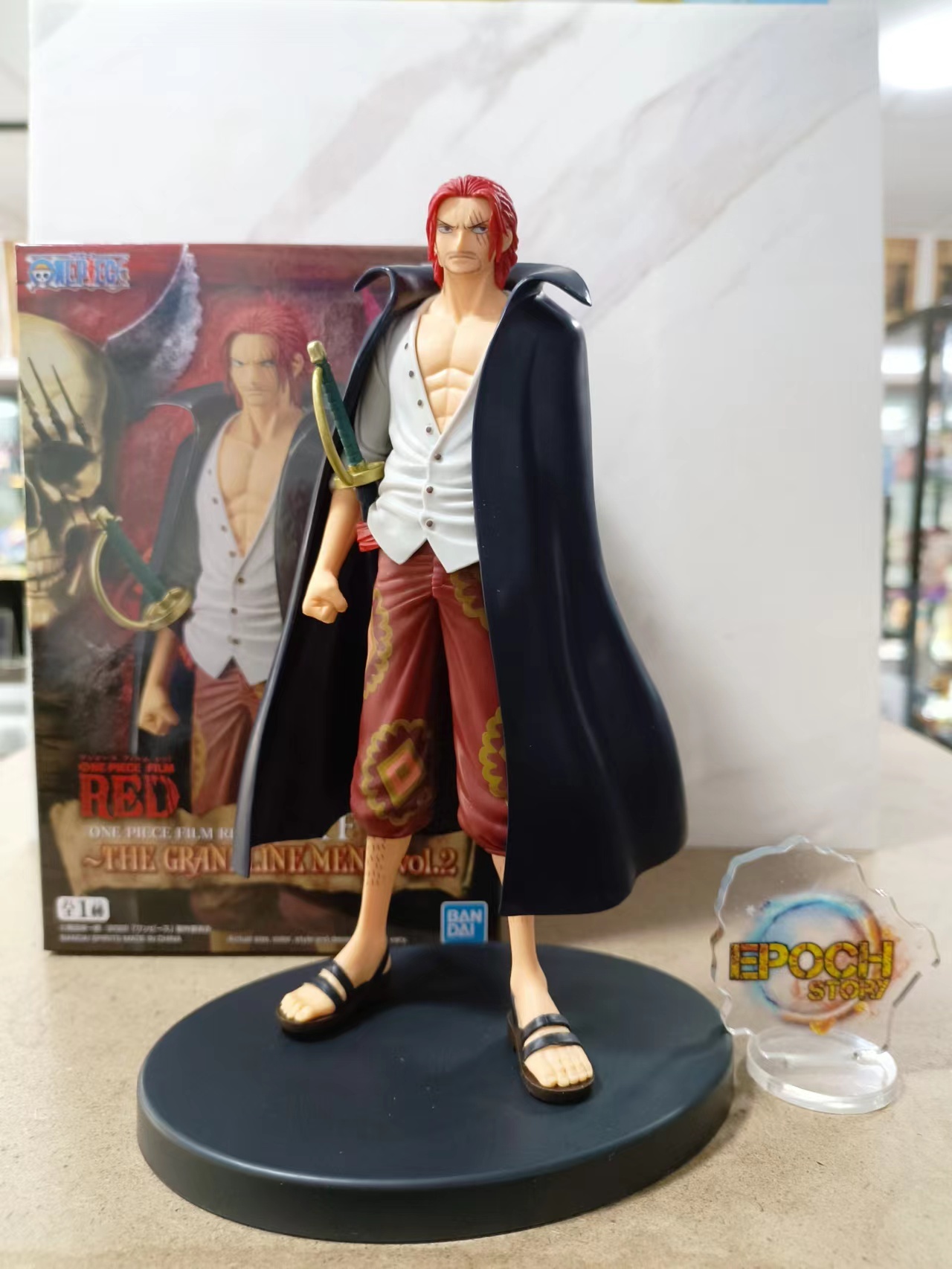 ONE PIECE - Figurine Shanks - vol2 - DXF The Grandline Series