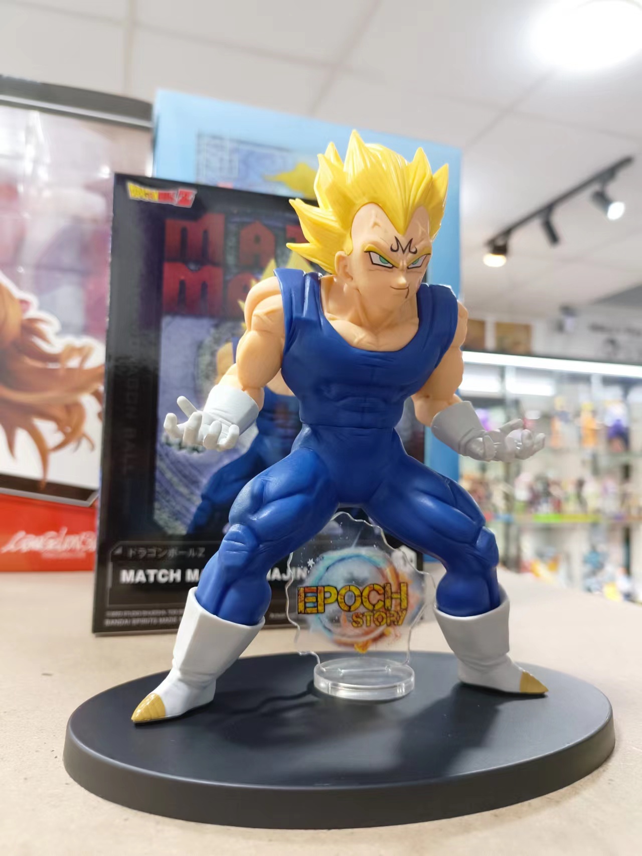 Dragon Ball Z MATCH MAKERS SUPER SAIYAN 2 Majin Vegeta Figure