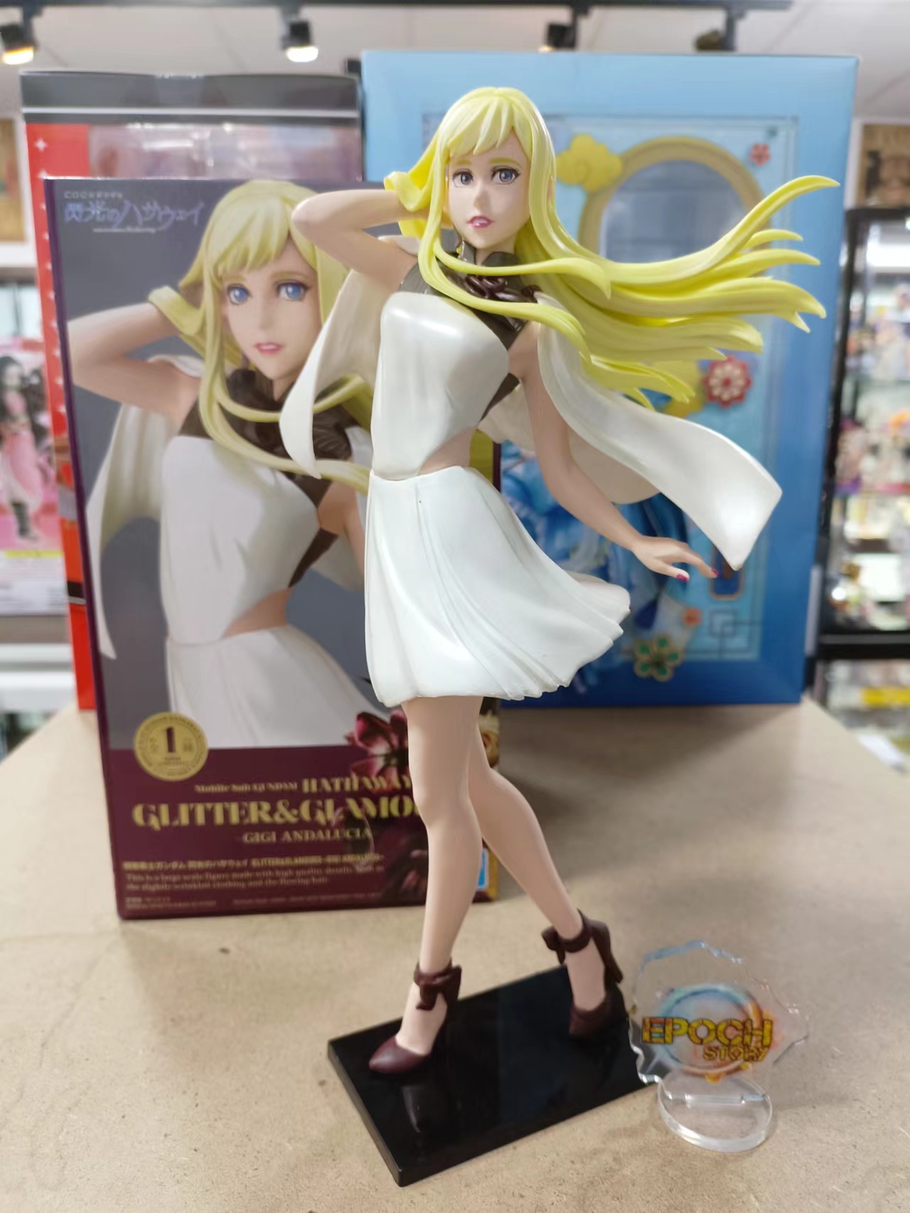 Gundanium Gateway: Banpresto Glitter & Glamours Mobile Suit Gundam Hathaway  - Gigi Andalucia