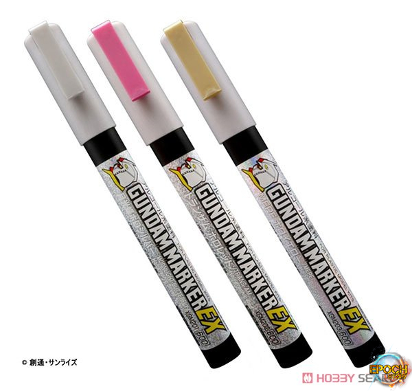 2X Mr.Hobby Gundam Marker Pen GUNPLA [Fine Tip For Panel Line] GM01 Line  Pen - Realistic Reborn Dolls for Sale