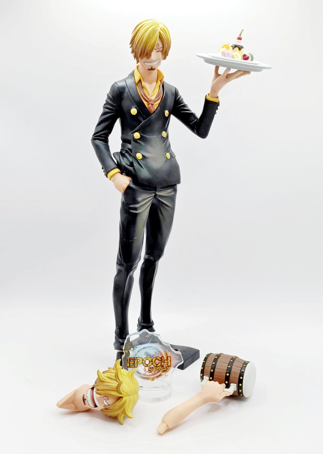 Banpresto One Piece Grandista Nero Sanji Figure Black - US