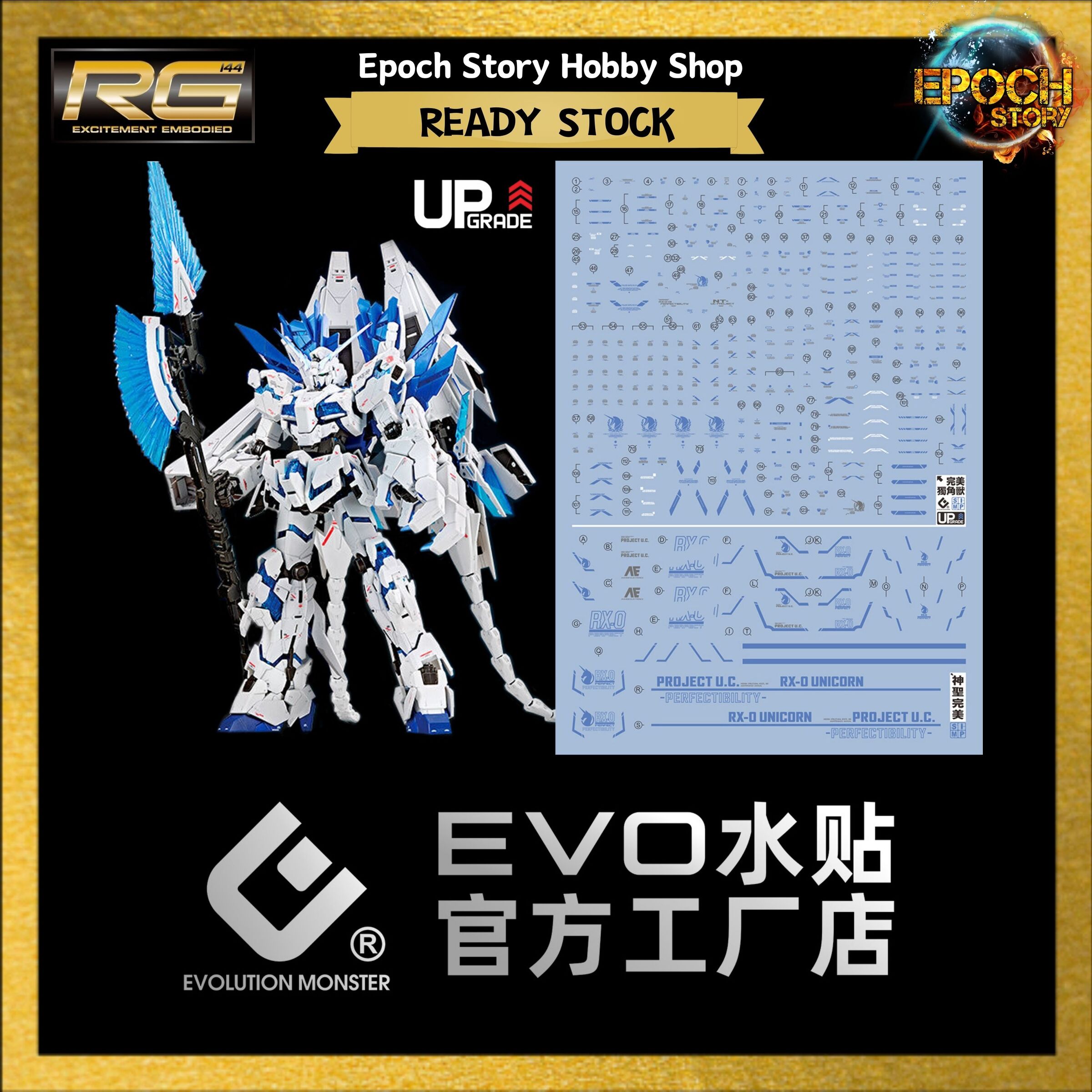 rg unicorn blue