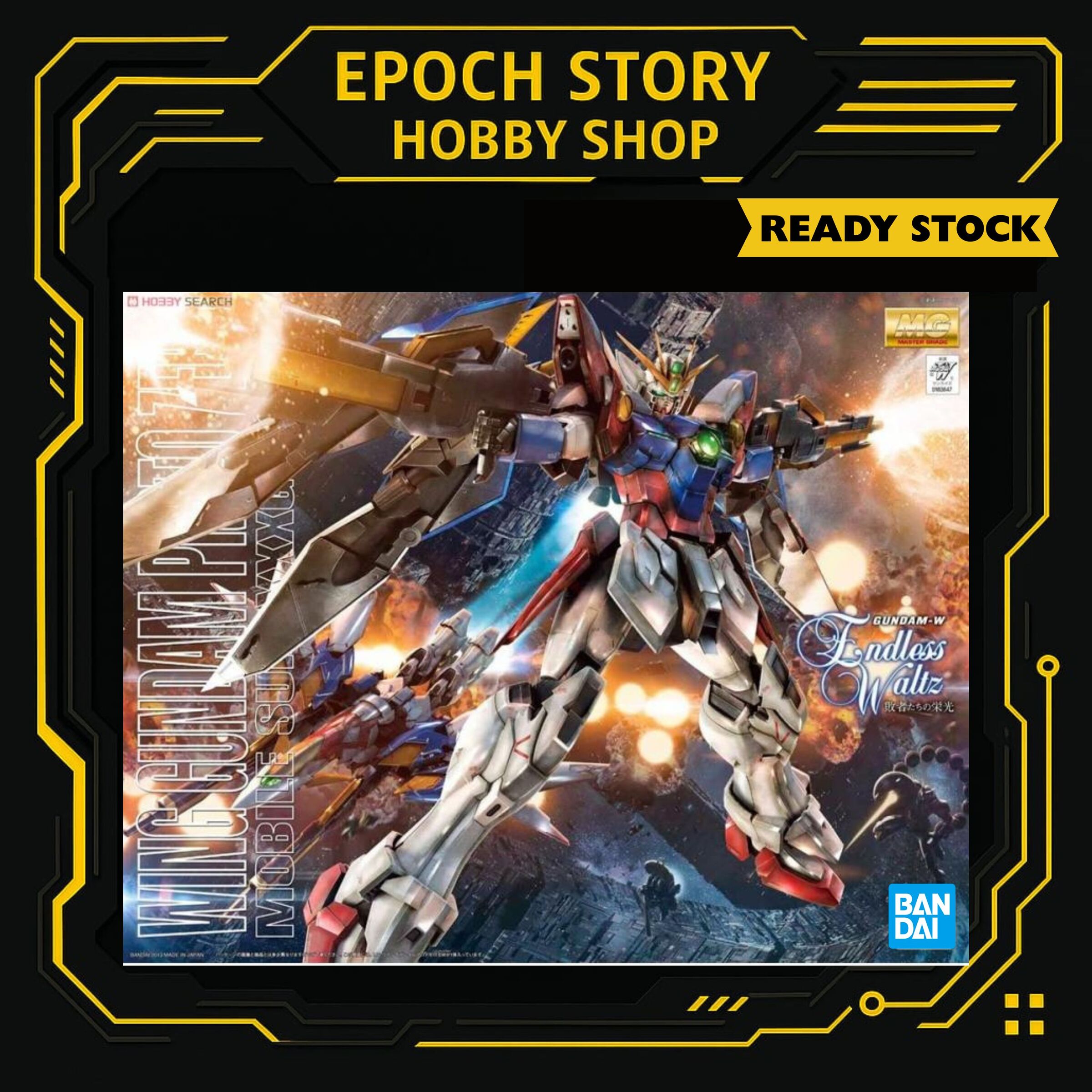 Bandai MG 1/100 Gundam Wing Proto-Zero EW – Modellabile Da Assemblaggio