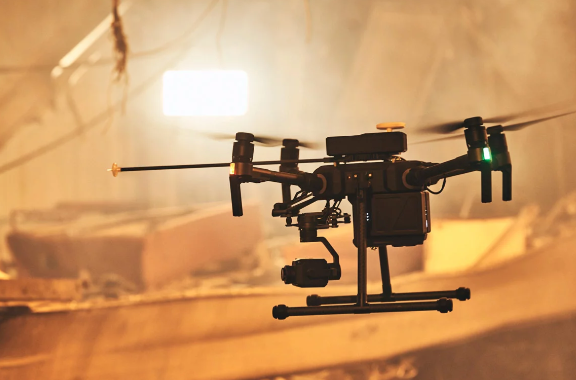 Aerial Gas Detection Drones Kaki DJI Enterprise Authorized Store