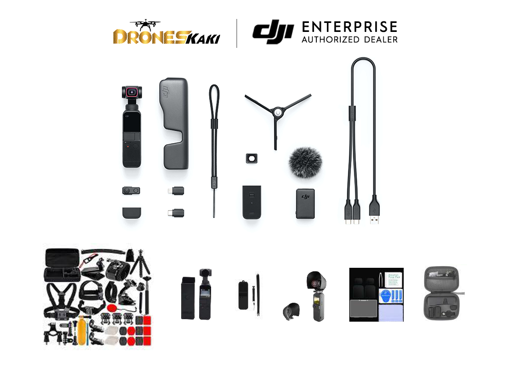 DJI Pocket 3 Creator Combo – Drones Kaki