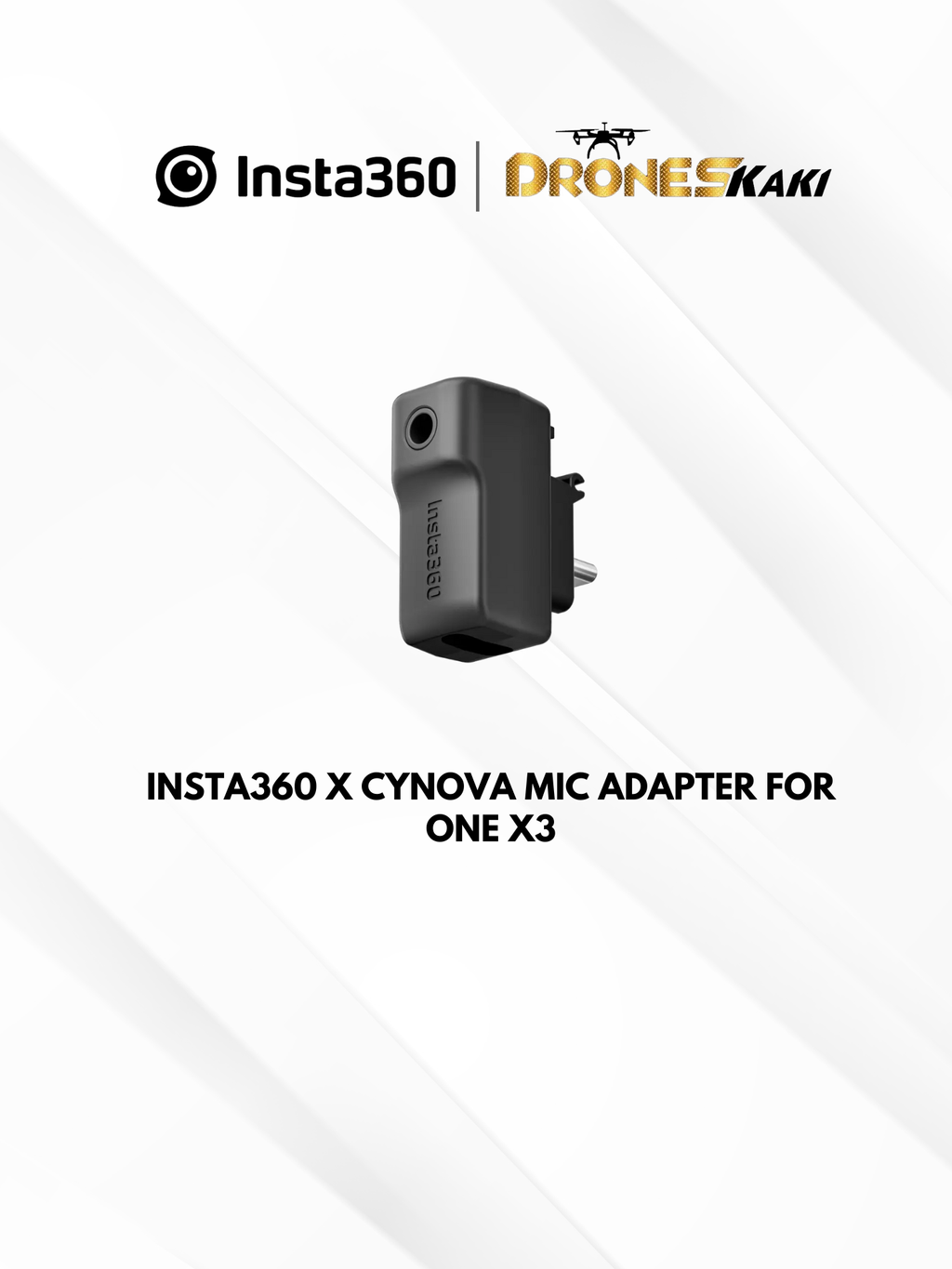  CYNOVA Insta 360 Ace Pro Mic Adapter for insta360 Ace