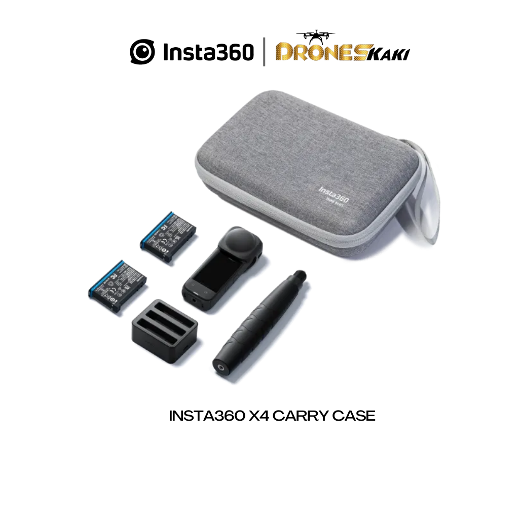 Insta360 X4 Carry Case – Drones Kaki | DJI Enterprise Authorized Store