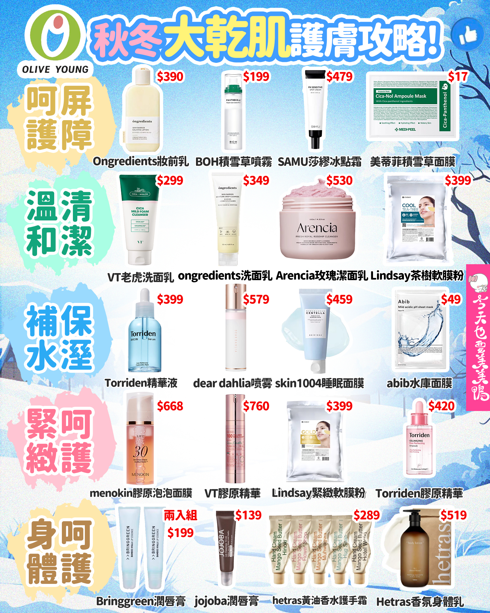 秋冬換季，你的皮膚是不是又在拉警報了？🚨💦